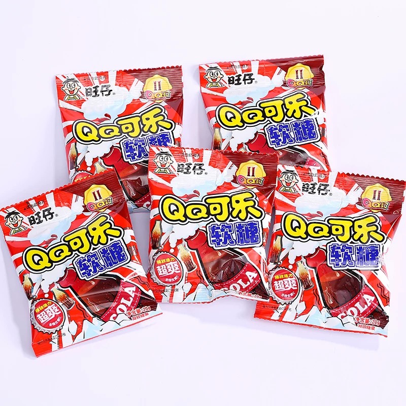 旺仔QQ糖可乐味20g*5包- 华姐零食铺